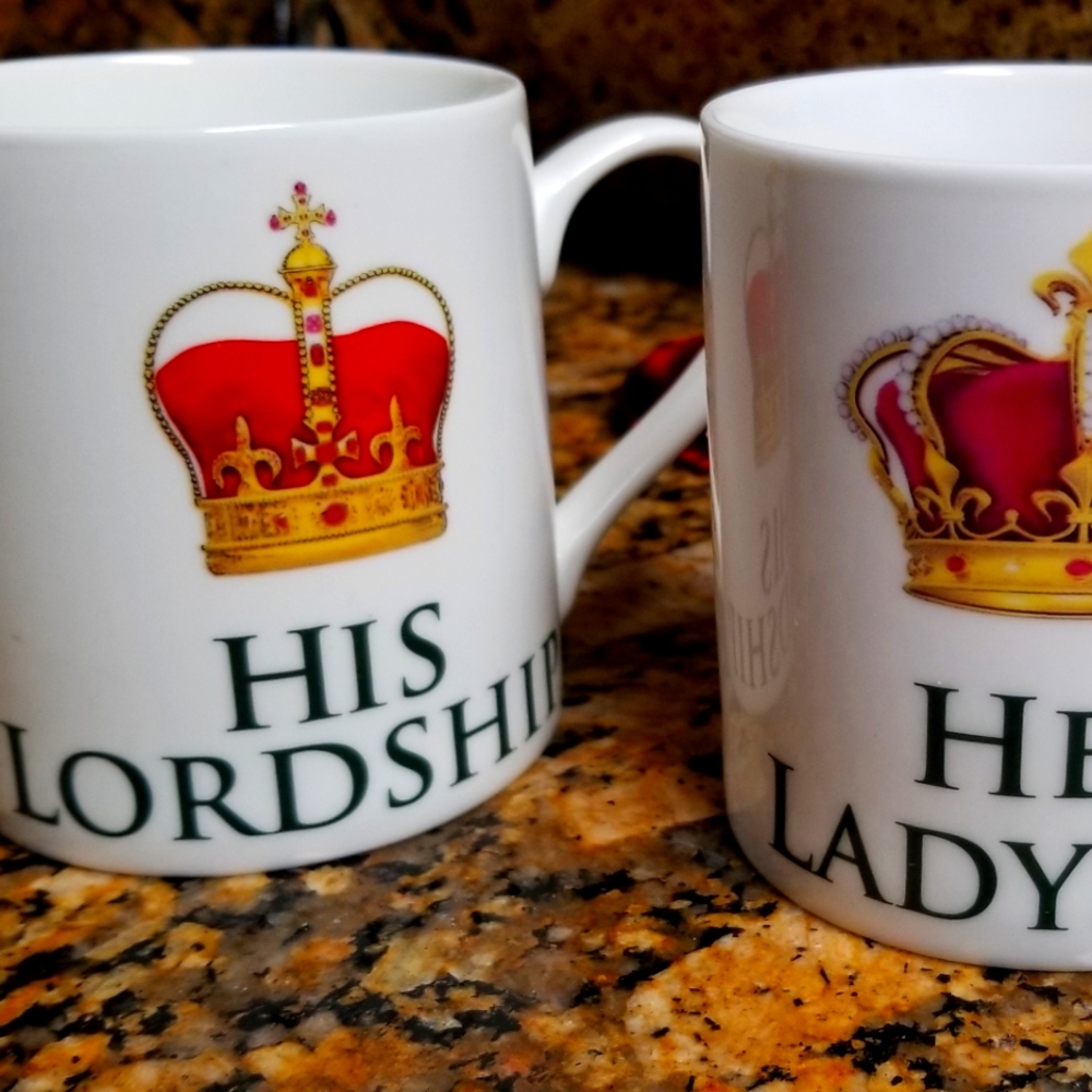 The Leonardo's Collection His & Hers Lordship Mug Set